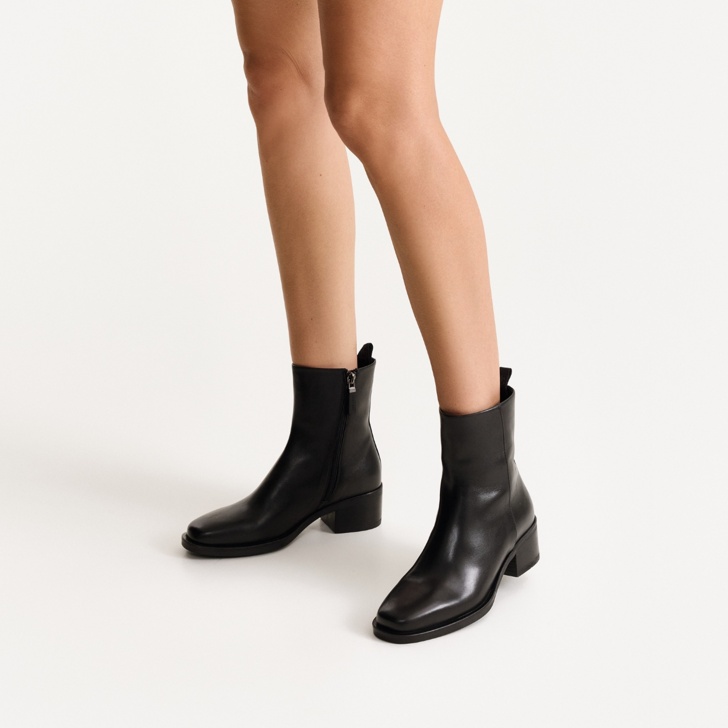 Imagine Ghete Dama 8155 Vitello Negru