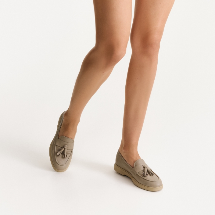 Pantofi Casual Dama 7517 Bottalato Taupe