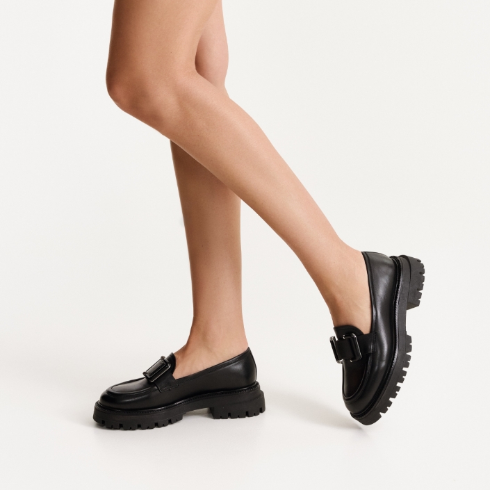 Pantofi Casual Dama 8165 Vitello Negru