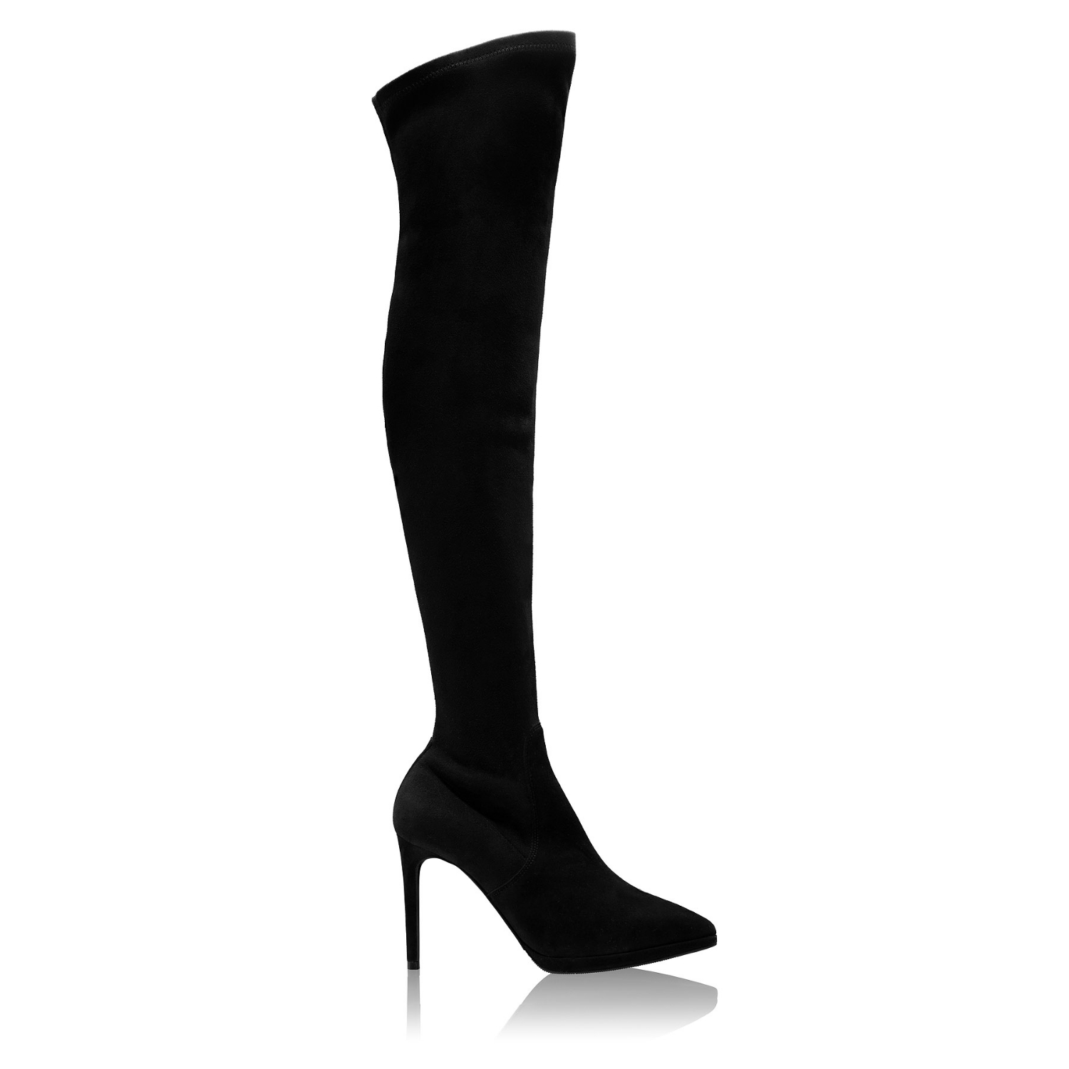 Imagine Cizme Dama 4329 Camoscio Negru