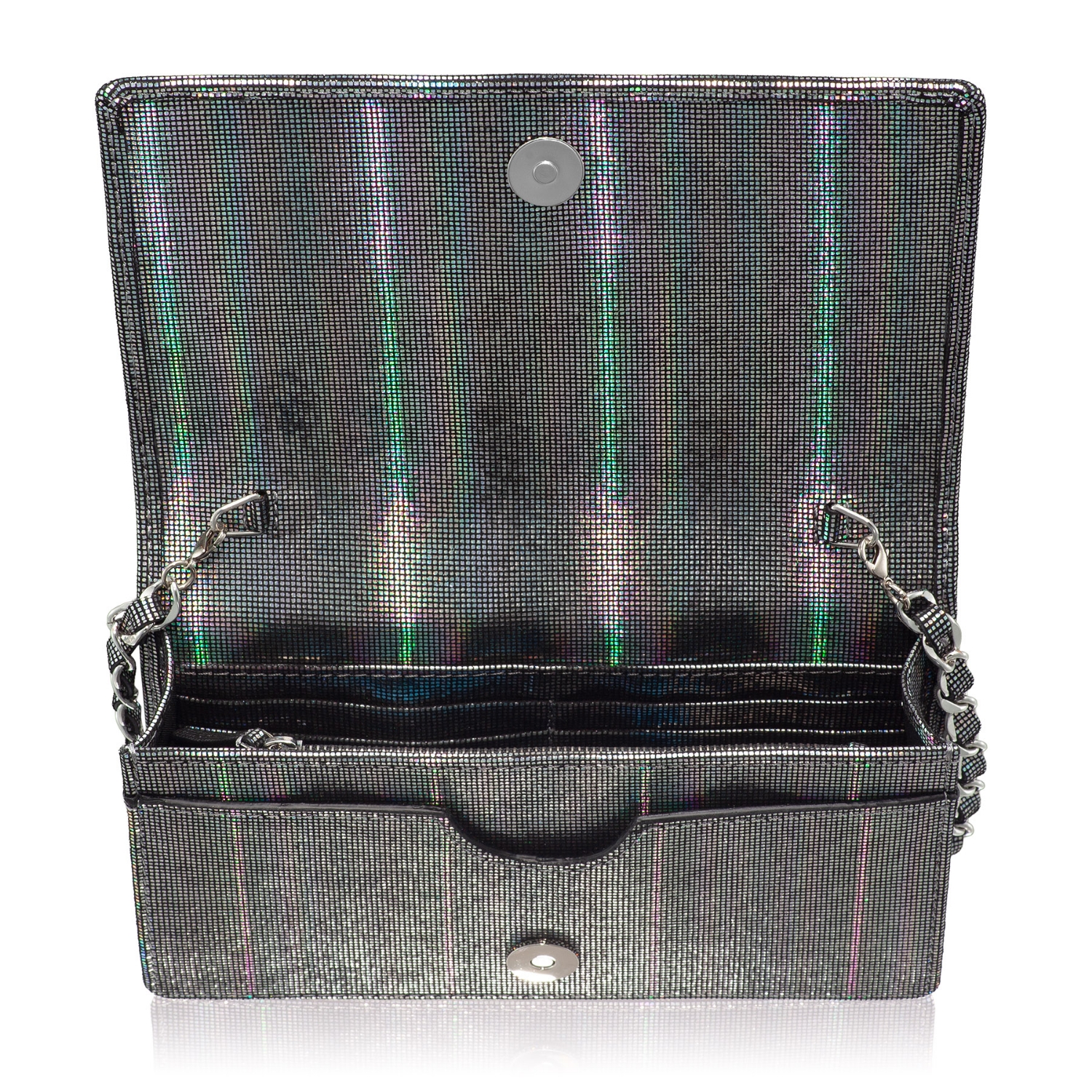 Imagine Geanta dama plic ARNA 02 CAM PERL MULTICOLOR