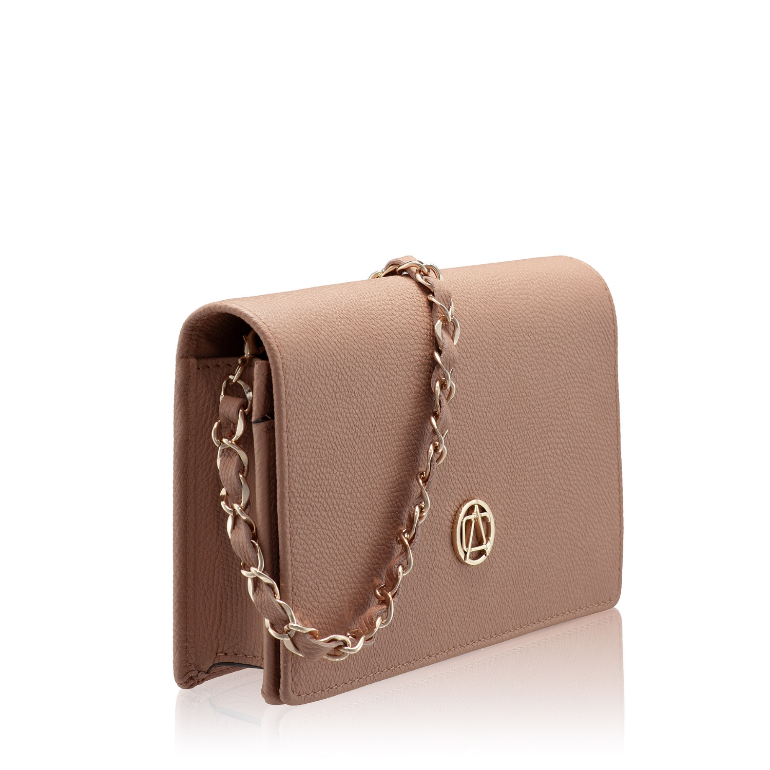 Imagine Geanta dama plic ARNA 02 VITELLO STAMP POUDRE