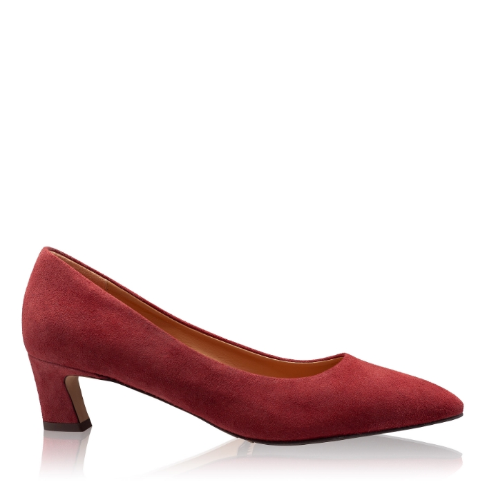Imagine Pantofi Dama Eleganti 8218 Camoscio Bordo
