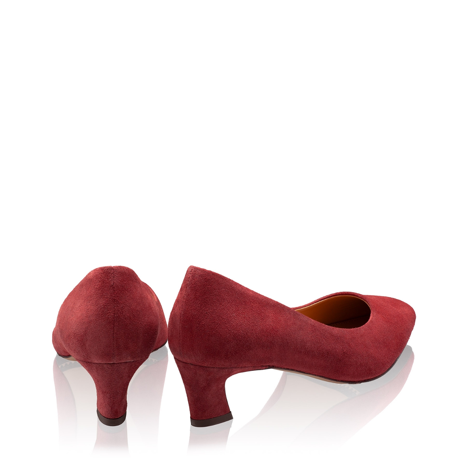 Imagine Pantofi Dama Eleganti 8218 Camoscio Bordo