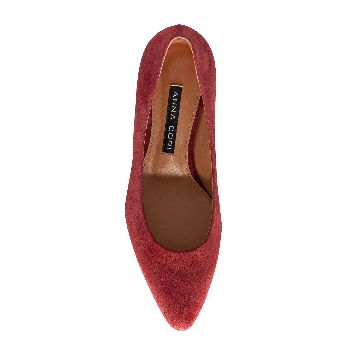 Imagine Pantofi Dama Eleganti 8218 Camoscio Bordo