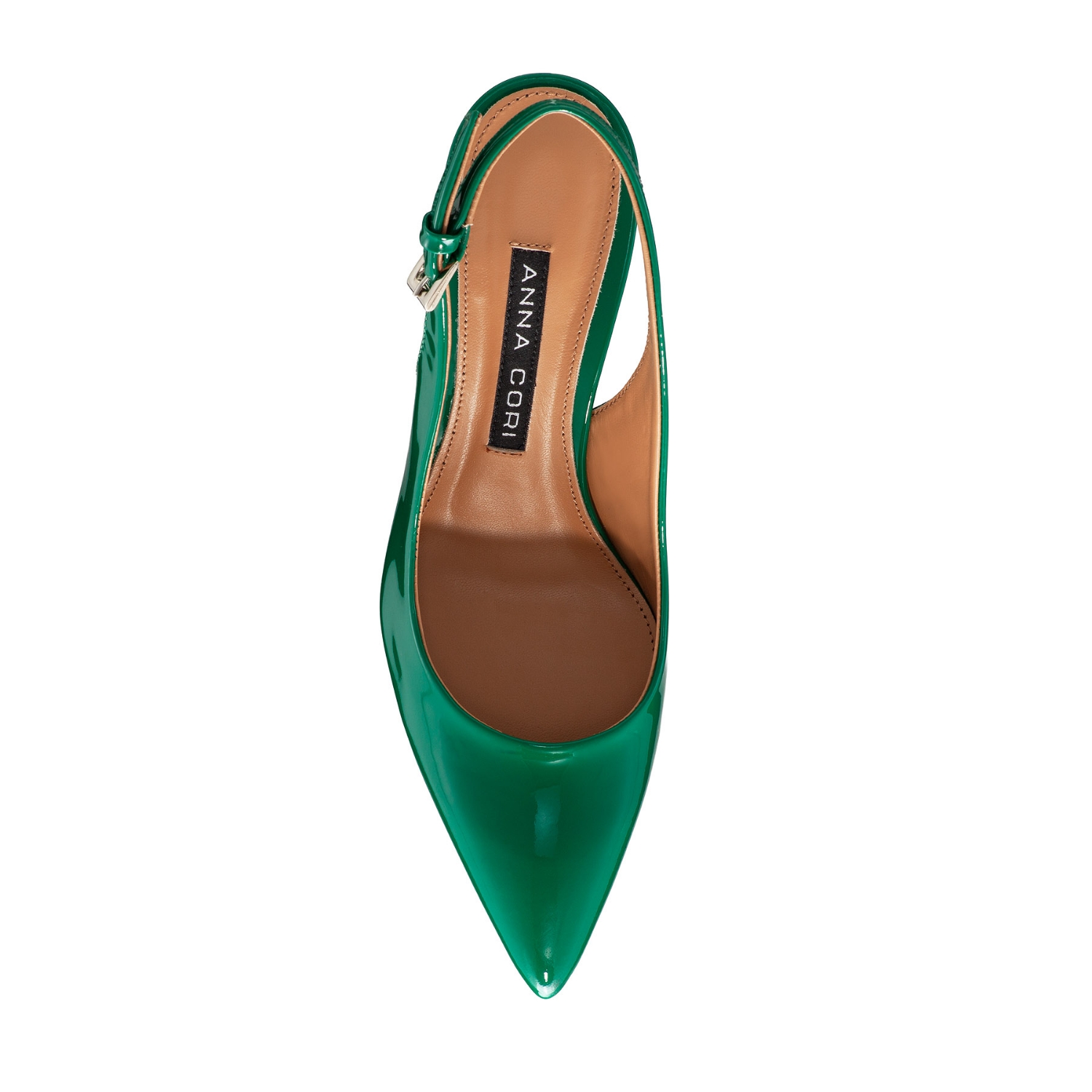 Imagine Pantofi Eleganti Dama 5728 Lac Verde