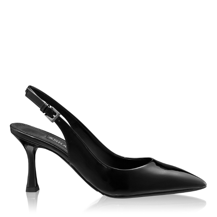 Imagine Pantofi Decupati Dama 5728 Lac Negru