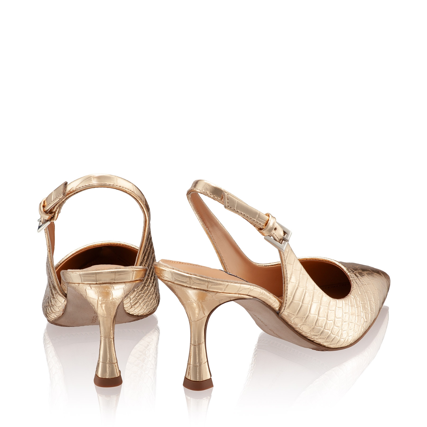 pantofi de mireasă eleganți cu toc stiletto 75 mm Anna Cori