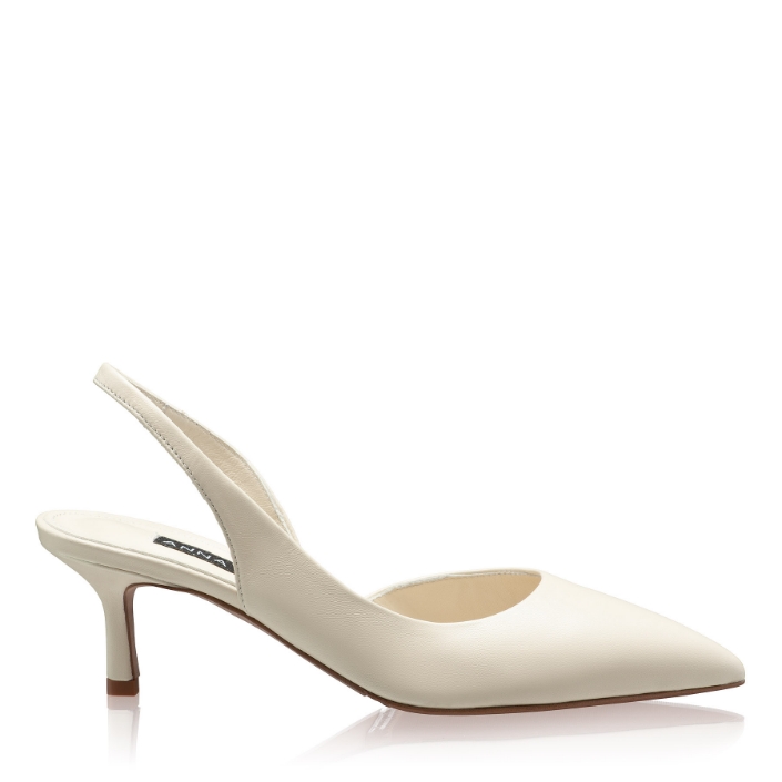 Imagine Pantofi Decupati Dama 8064 Vitello Panna