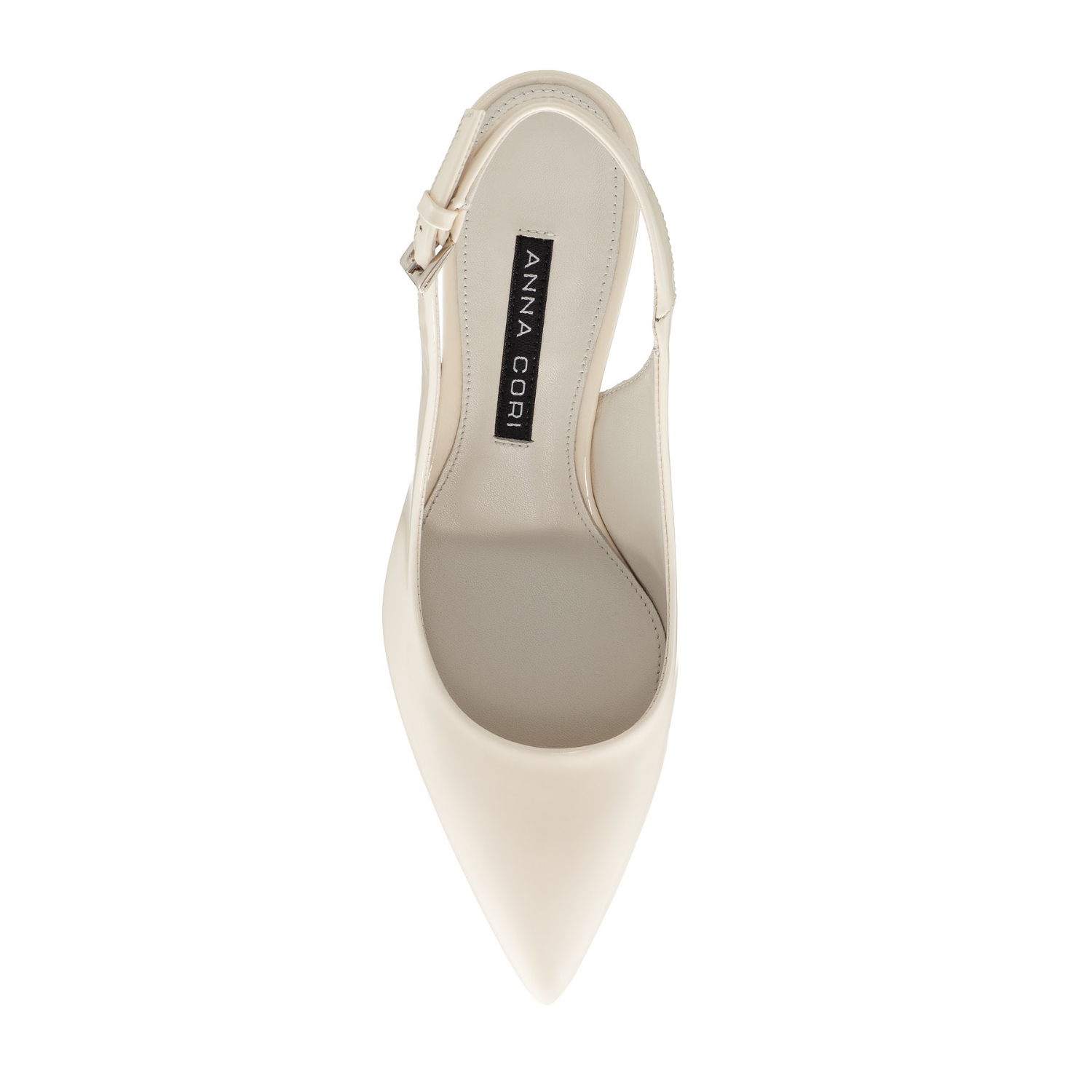 Imagine Pantofi Eleganti Dama 7552 Lac Panna