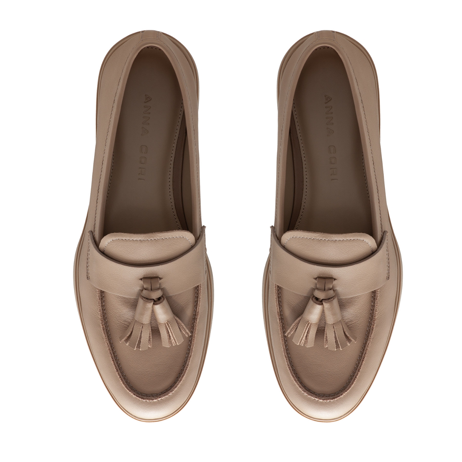 Imagine Pantofi Casual Dama 7517 Vitello Taupe