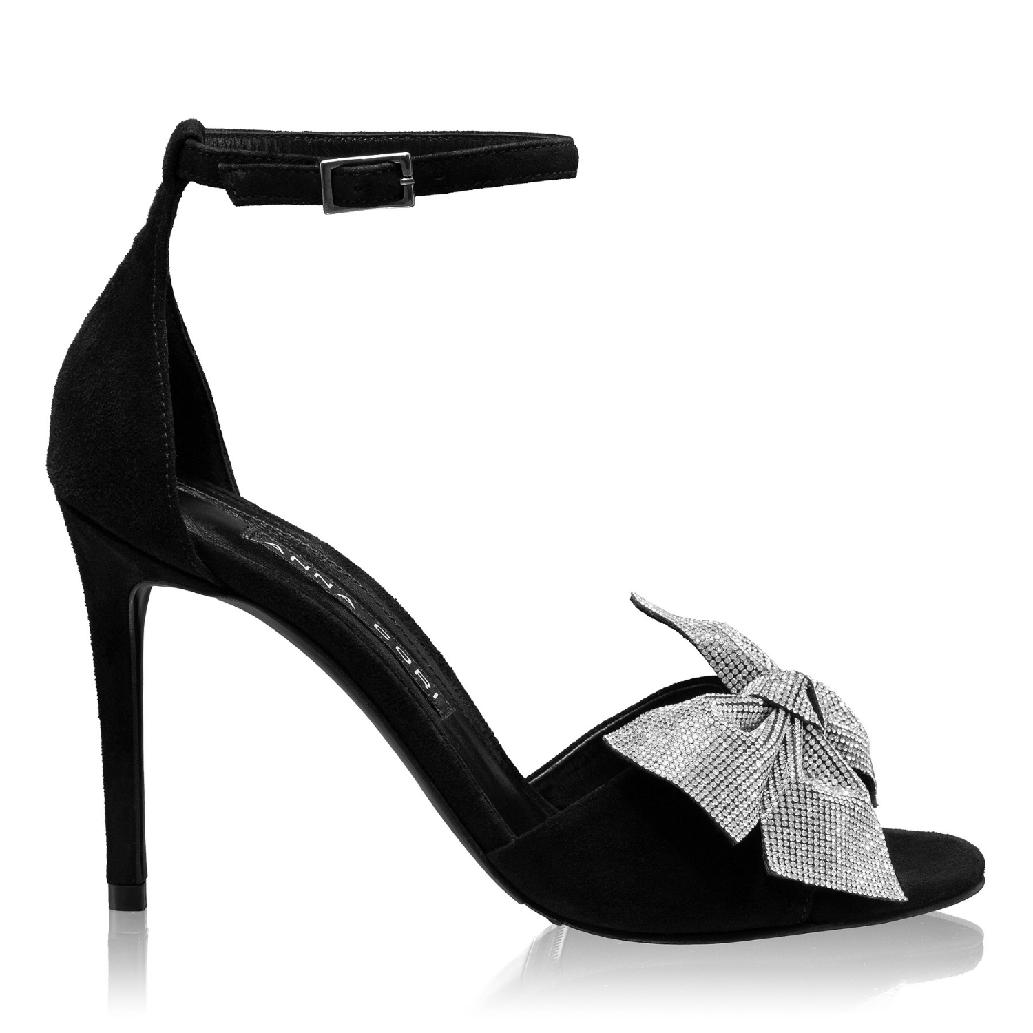 Imagine Sandale Dama 8464 Camoscio Negru
