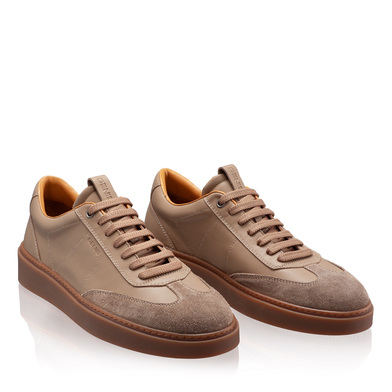 Imagine Pantofi Sport Barbati 7610 Vitello+Crosta Bej