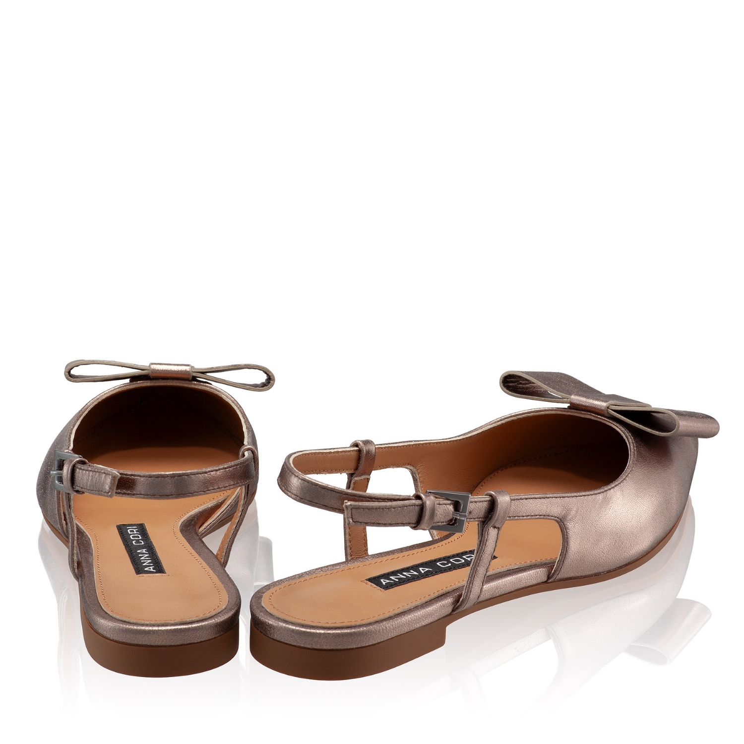 Imagine Pantofi Casual Dama 7528 Laminato Rame