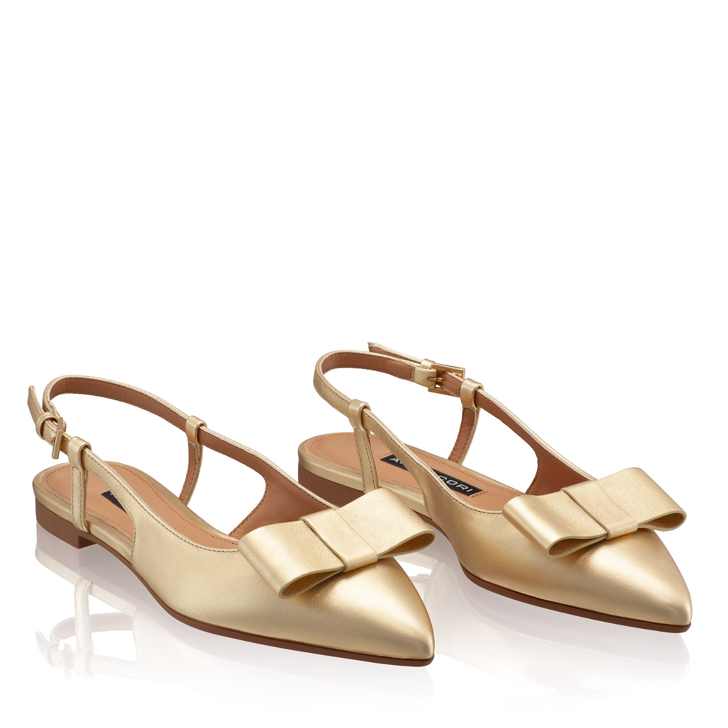 Imagine Pantofi Casual Dama 7528 Laminato Platino