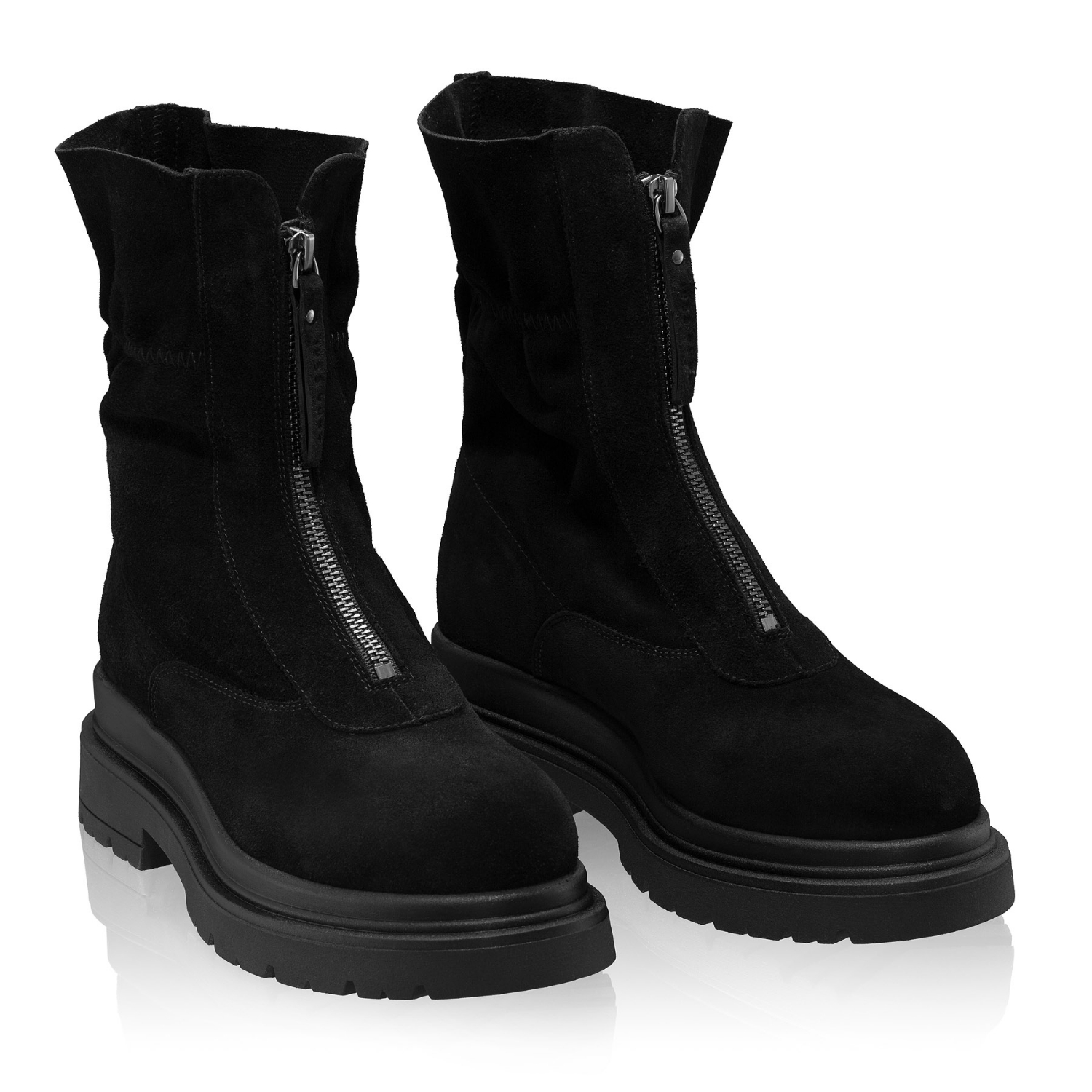 Imagine Ghete Dama 8257 Crosta Negru