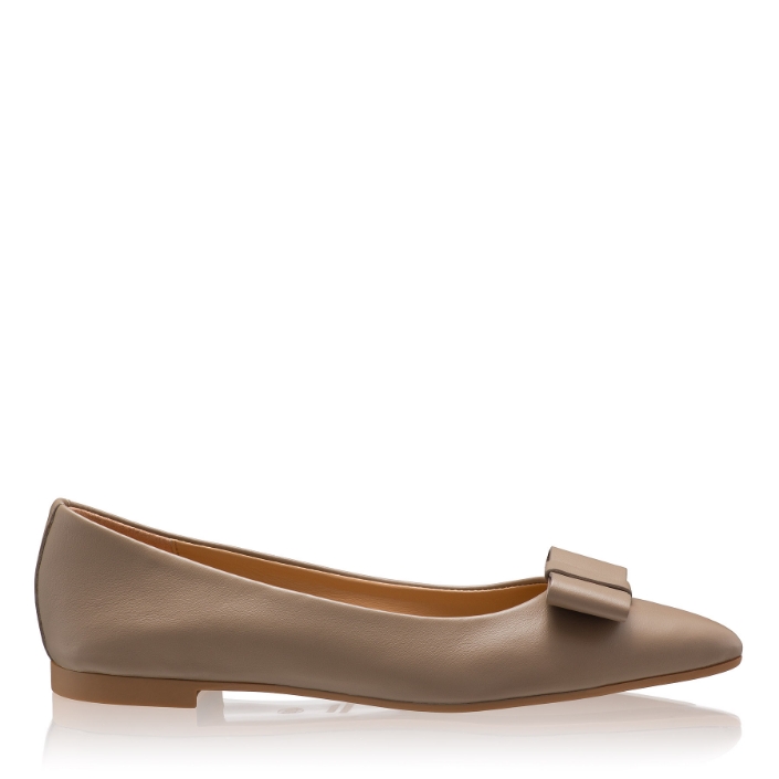 Arată detalii pentru Balerini Dama 8437 Vitello Taupe Imagine Balerini Dama 8437 Vitello Taupe