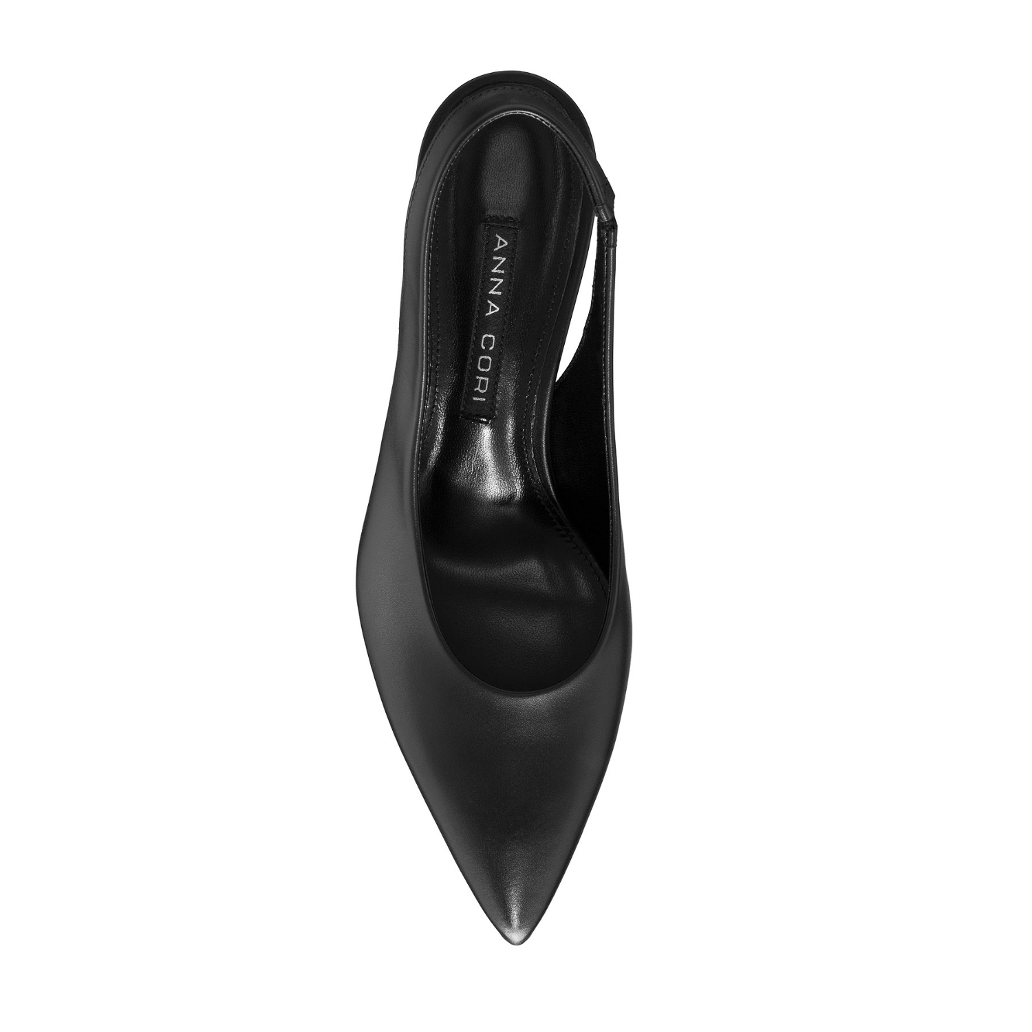 Imagine Pantofi Decupati Dama 8502 Vitello Negru