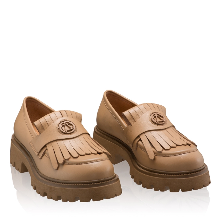 Pantofi Casual Dama 8501 Vitello Cappuccino