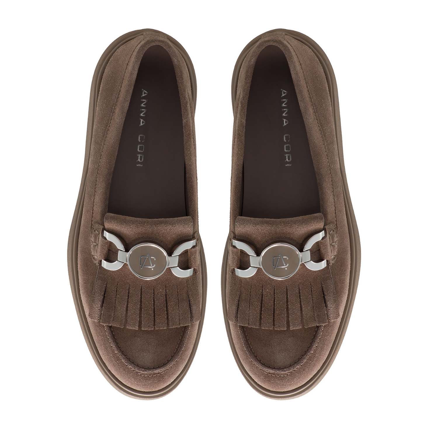 Imagine Pantofi Casual Dama 8137 Crosta Gri