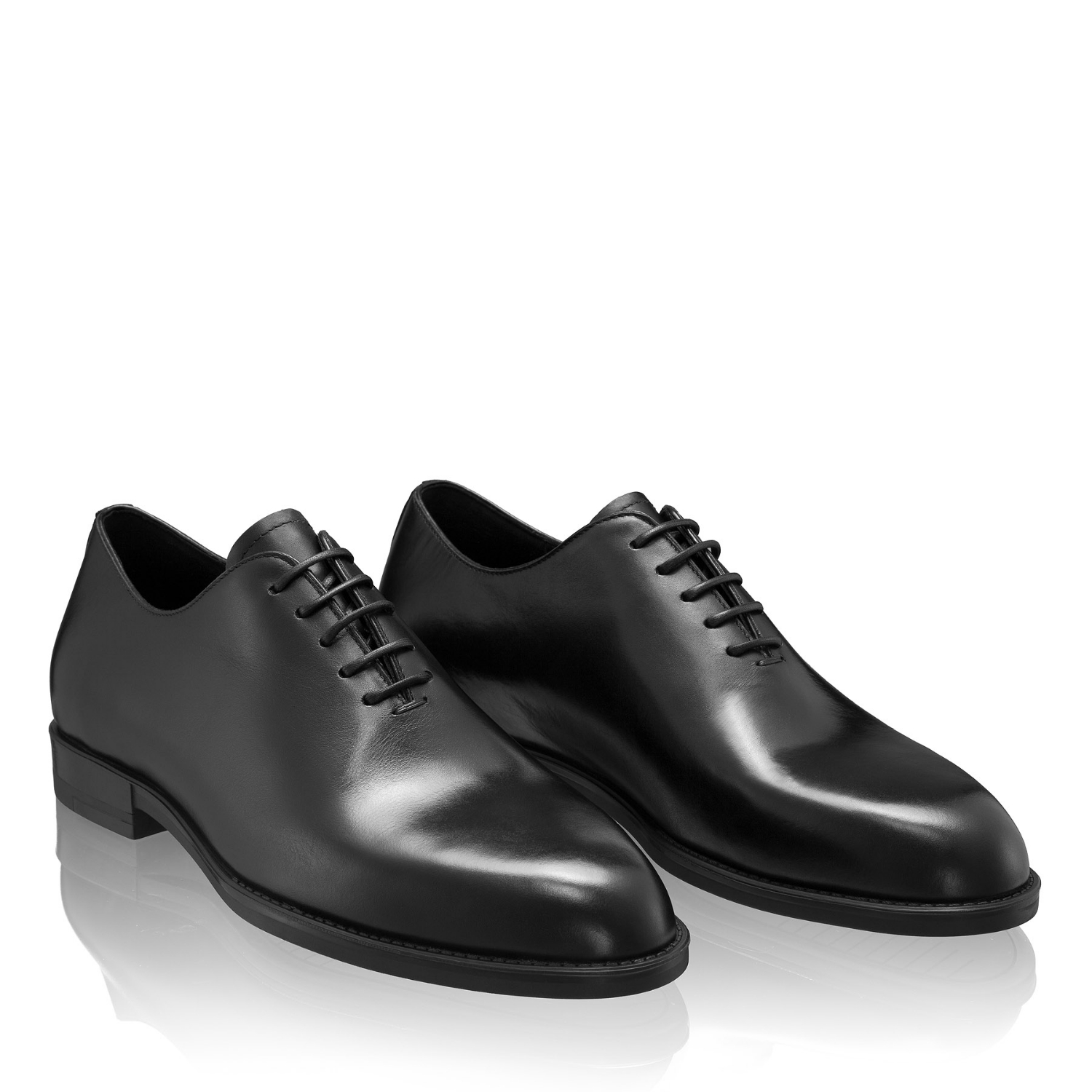 pantofi barbati eleganti negri românești colectia Denis Handmade