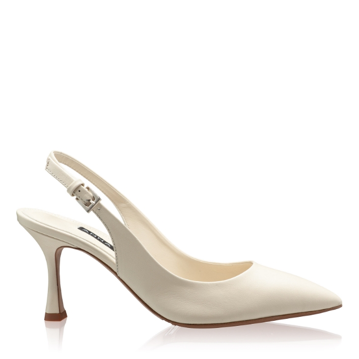 Imagine Pantofi Eleganti Dama 5728 Vitello Panna