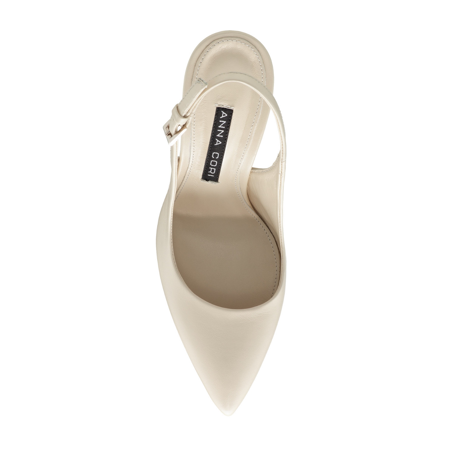 Imagine Pantofi Eleganti Dama 4417 Vitello Panna