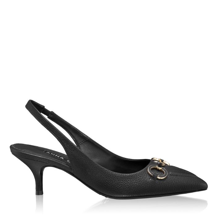 Imagine Pantofi Decupati Dama 8429 Bottalato Negru
