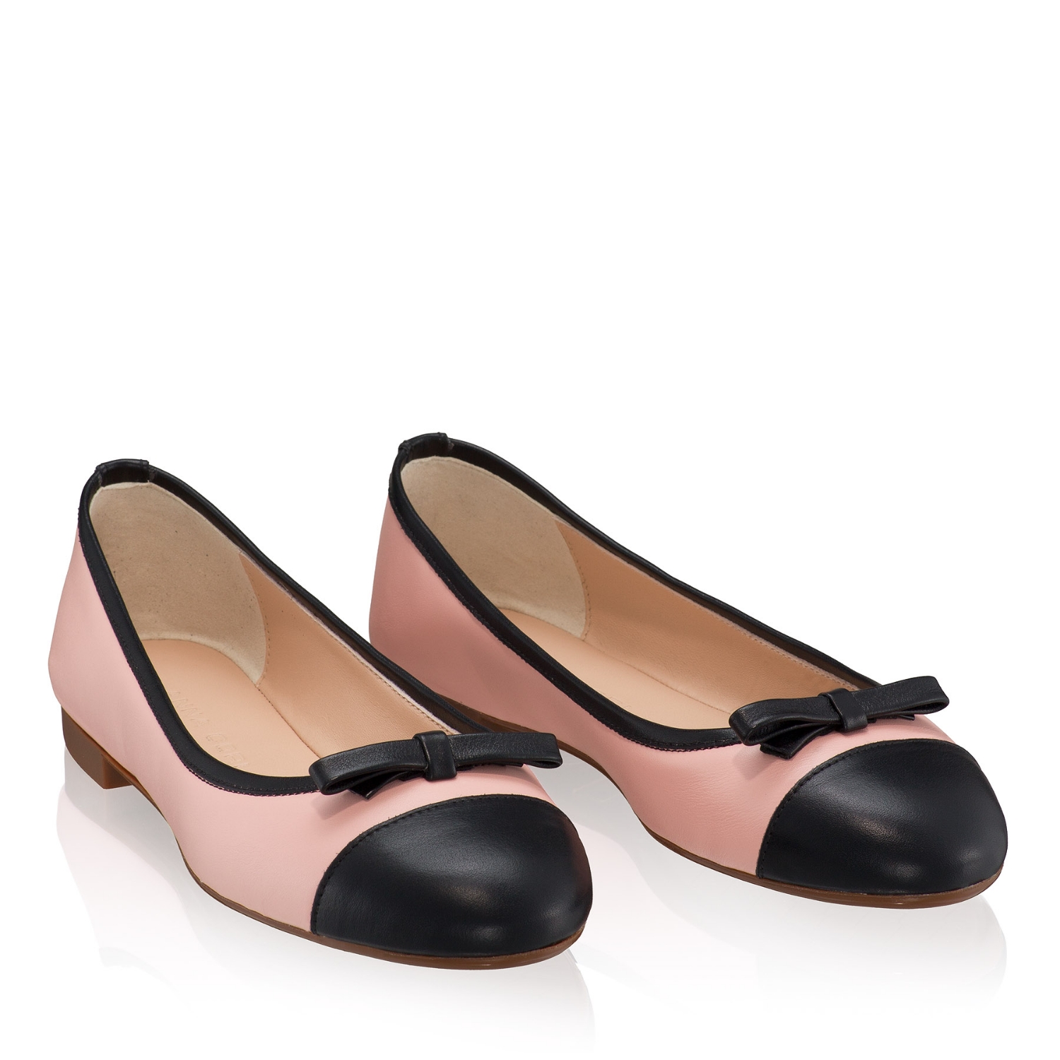Imagine Balerini Dama 8361 Vitello Roz+Negru