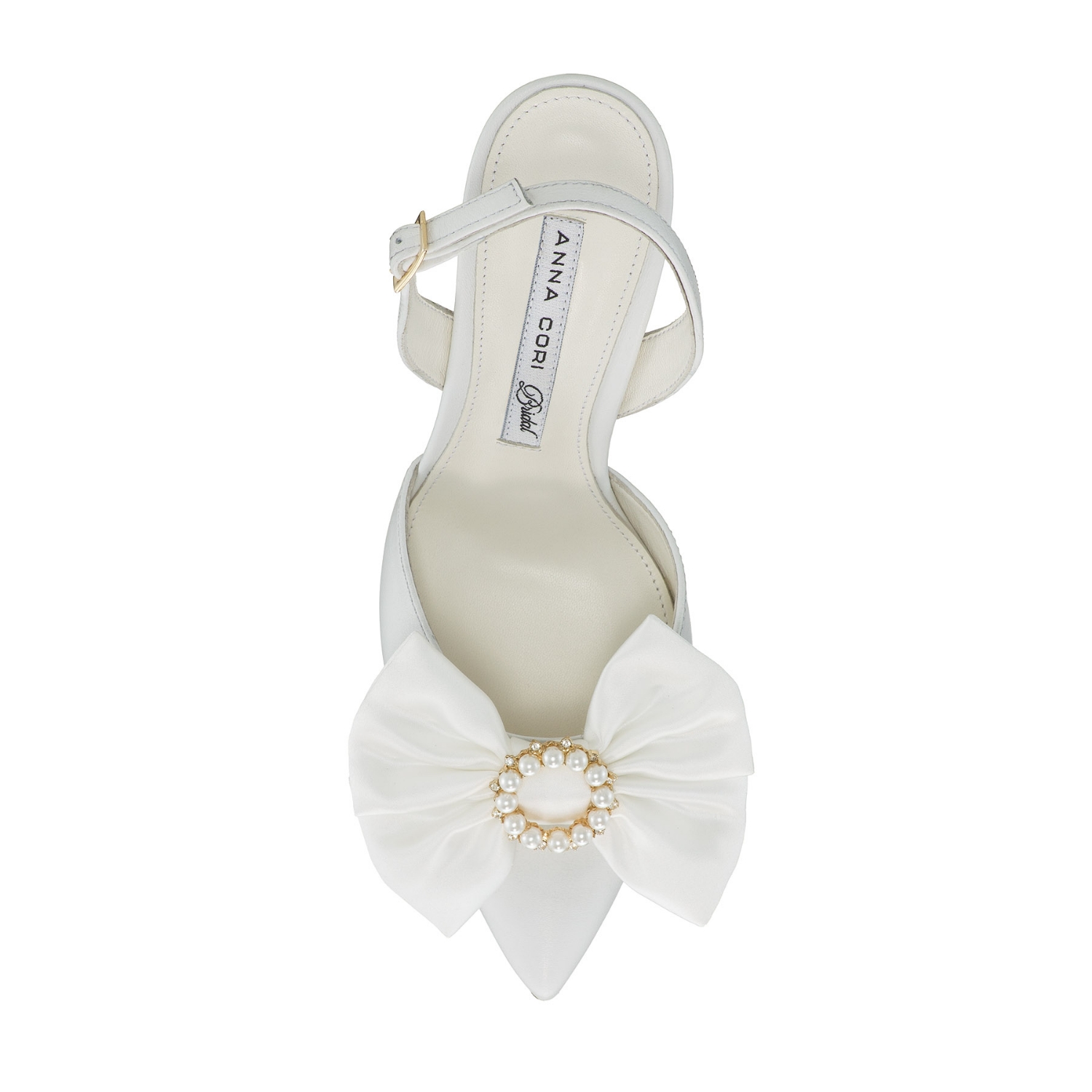 Imagine Pantofi Decupati Dama 8447 Vitello Alb