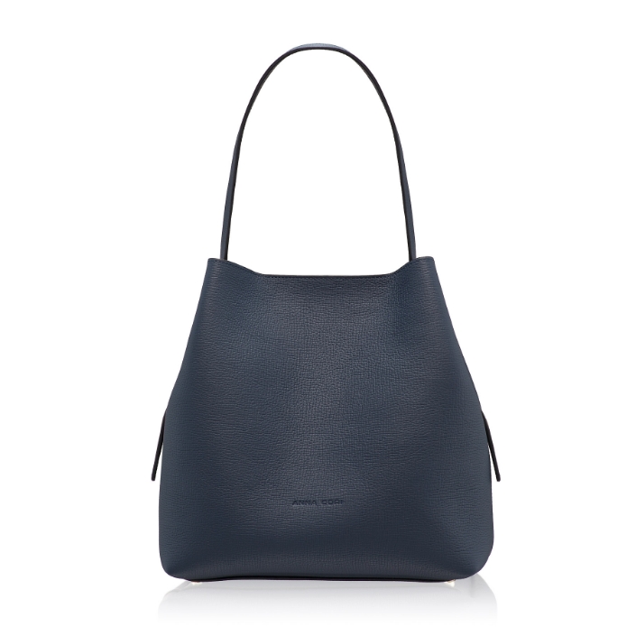 Imagine Geanta Dama de Umar RIANA VITELLO STAMP BLUE