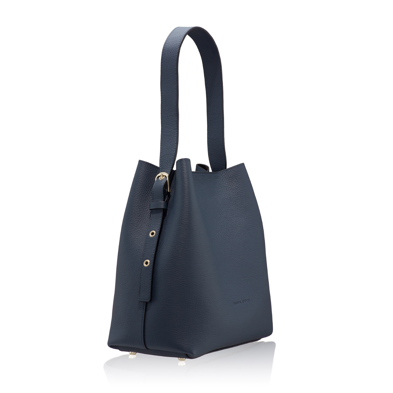 Imagine Geanta Dama de Umar RIANA VITELLO STAMP BLUE