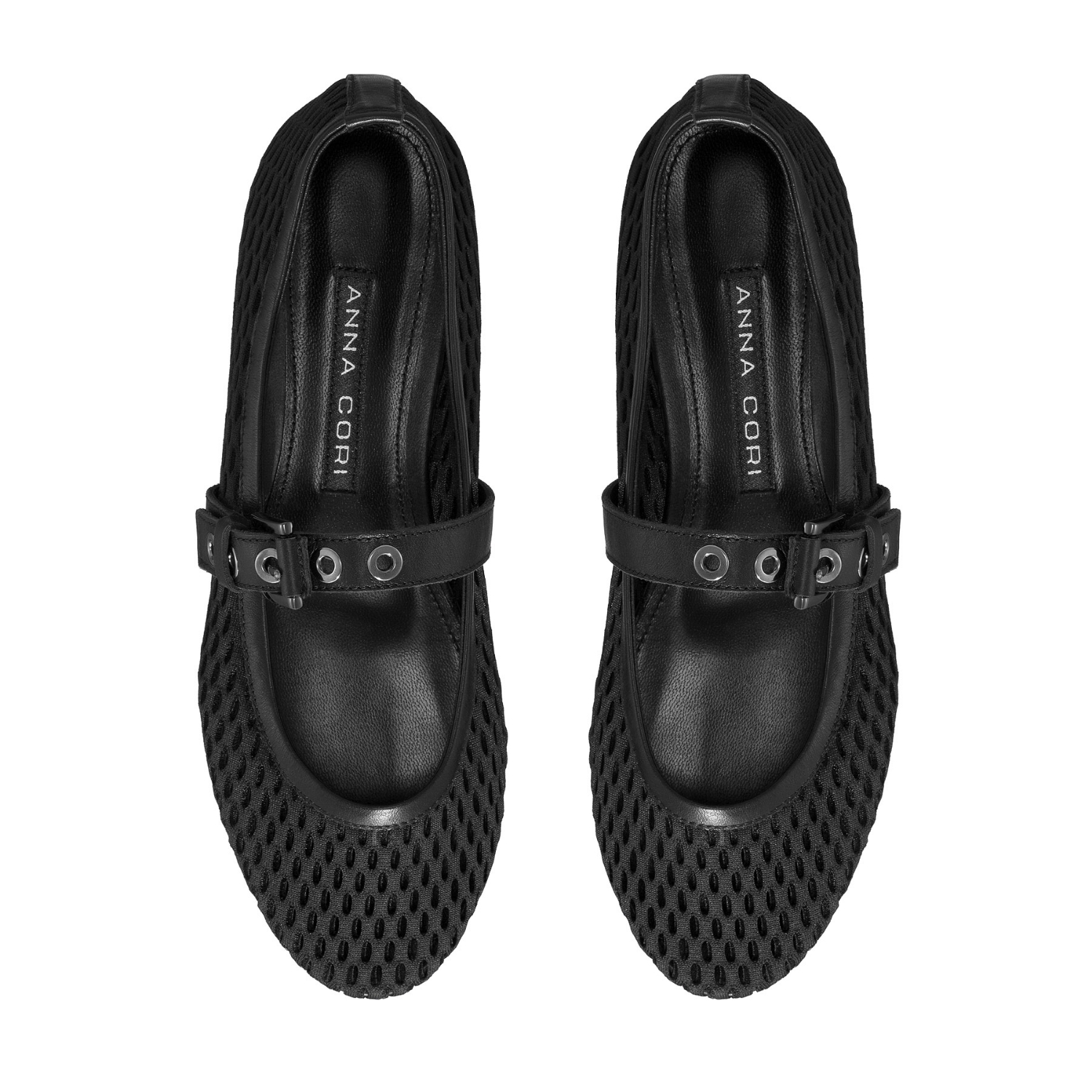 Imagine Balerini Dama 8405 Vitello+Rete Negru