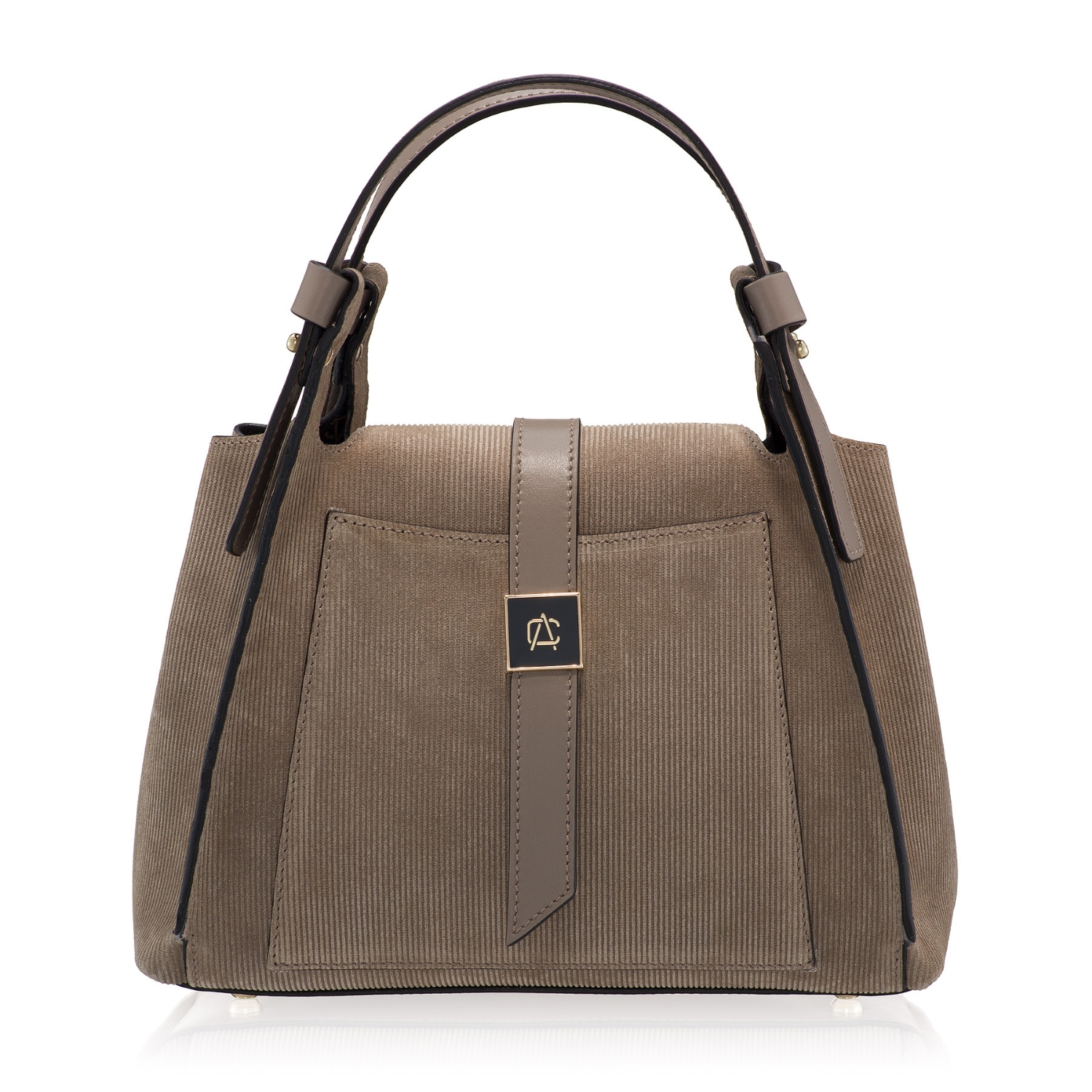 Imagine Geanta dama de Mana BLUMA 01 CRST REIAT+VIT TAUPE