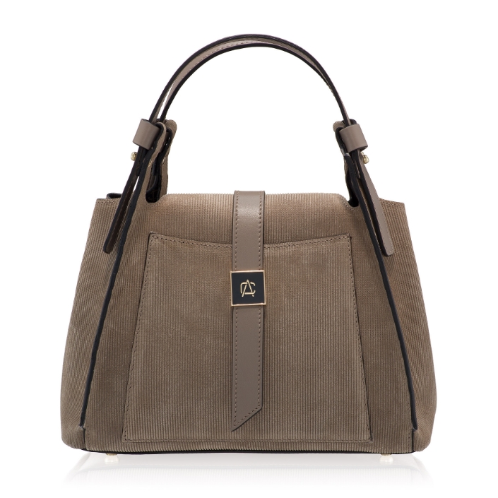 Imagine Geanta dama de Mana BLUMA 01 CRST REIAT+VIT TAUPE
