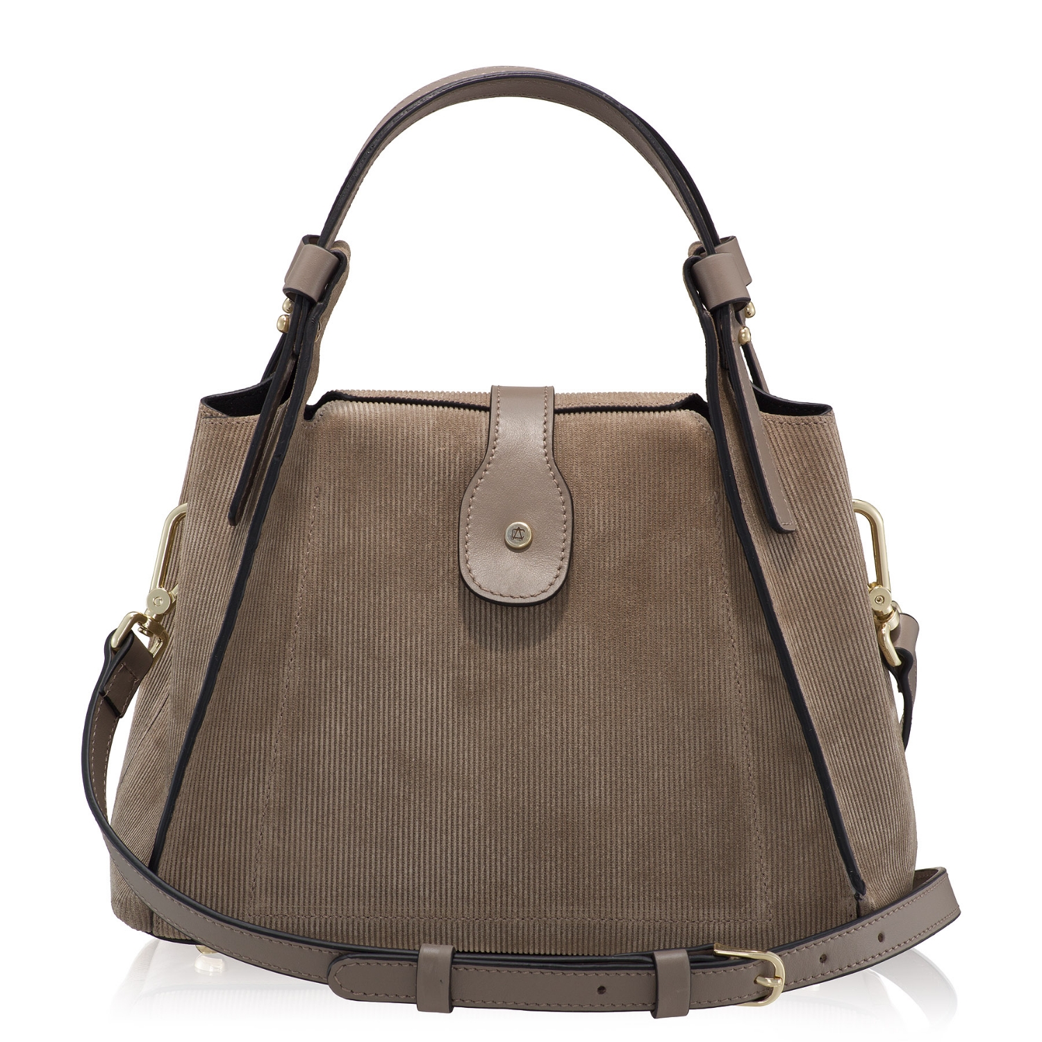 Imagine Geanta dama de Mana BLUMA 01 CRST REIAT+VIT TAUPE