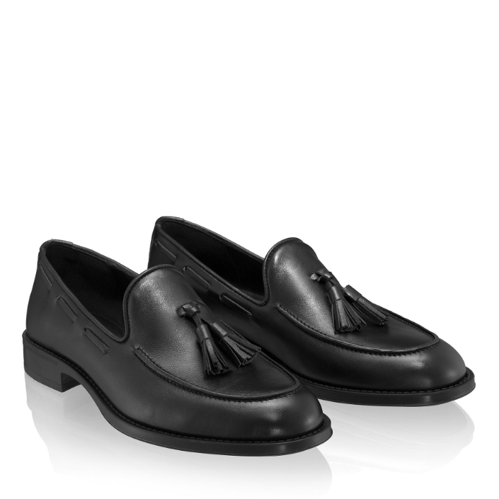 Pantofi Eleganti Barbati 7359 Vitello Negru