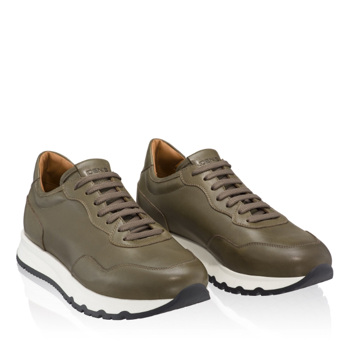 Pantofi Sport Barbati 9711 Vitello Militare