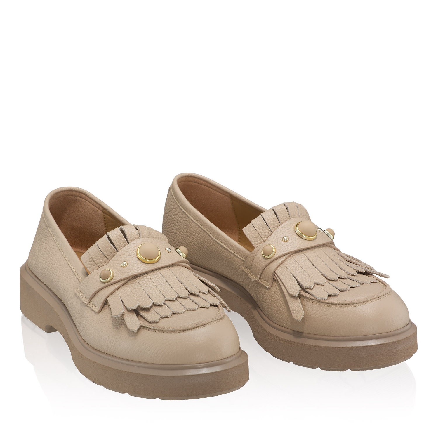 Imagine Pantofi Casual Dama 8542 Bottalato Bej